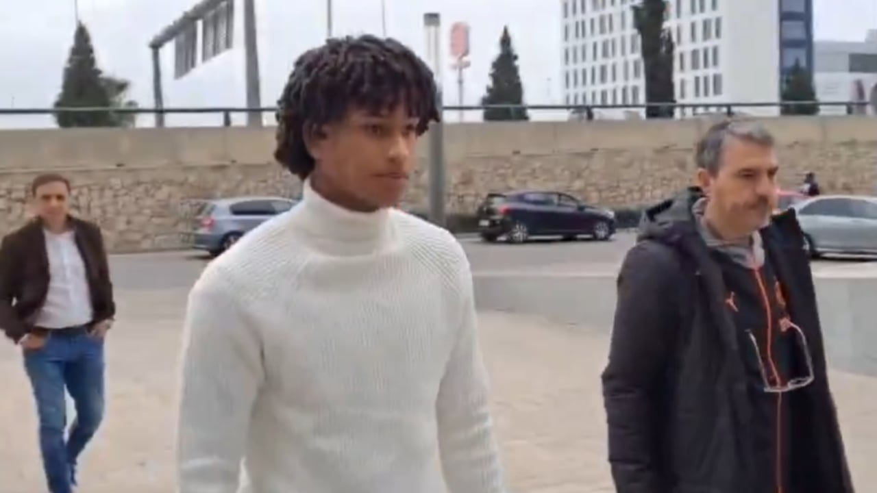 Las primeras palabras de Peter Federico como jugador del Valencia