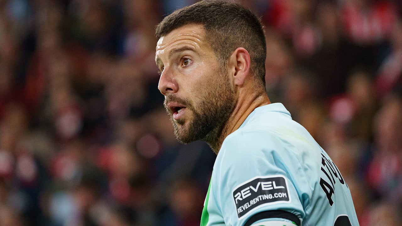 Aitor Ruibal prioriza "curarse bien" y reconoce lo que se perderá por su lesión: "Antes somos personas"
