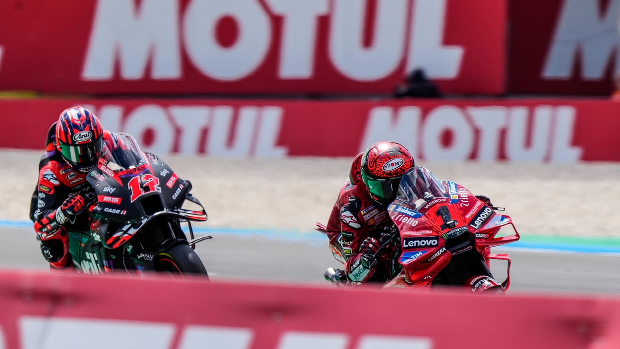 Ni Pecco Bagnaia ni Jorge Martín, en Alemania manda Maverick Viñales