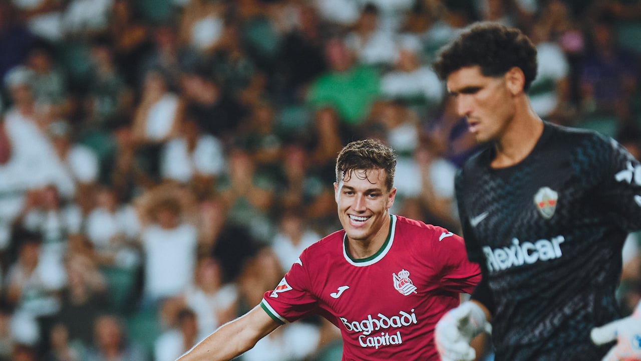 Elche 2-3 Real Sociedad: Luka Sucic le da una alegría a Pellegrino Matarazzo