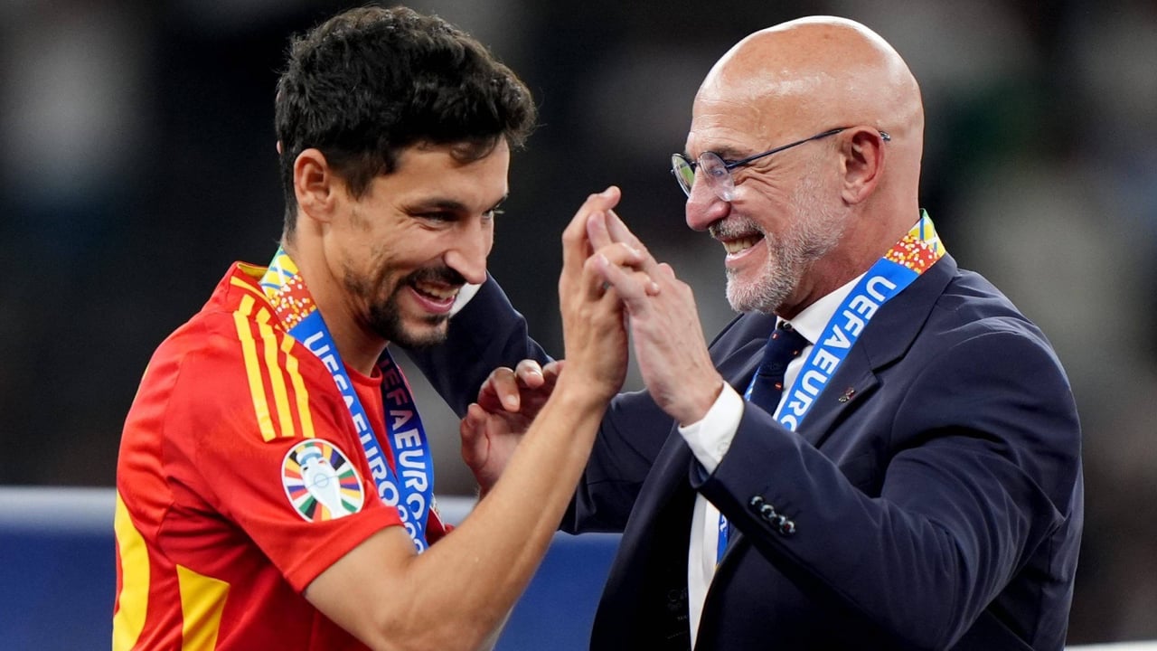 Jesús Navas y Luis de la Fuente, juntos de nuevo