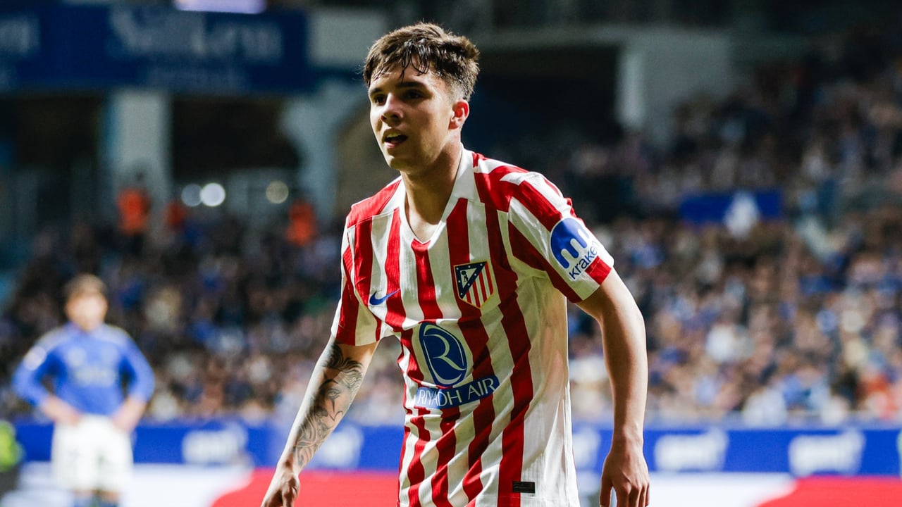 Julio Díaz, tras su inesperado debut con el Atlético de Madrid: "Cuando he llegado a la sala y he visto mi nombre se me han venido mil cosas a la cabeza"