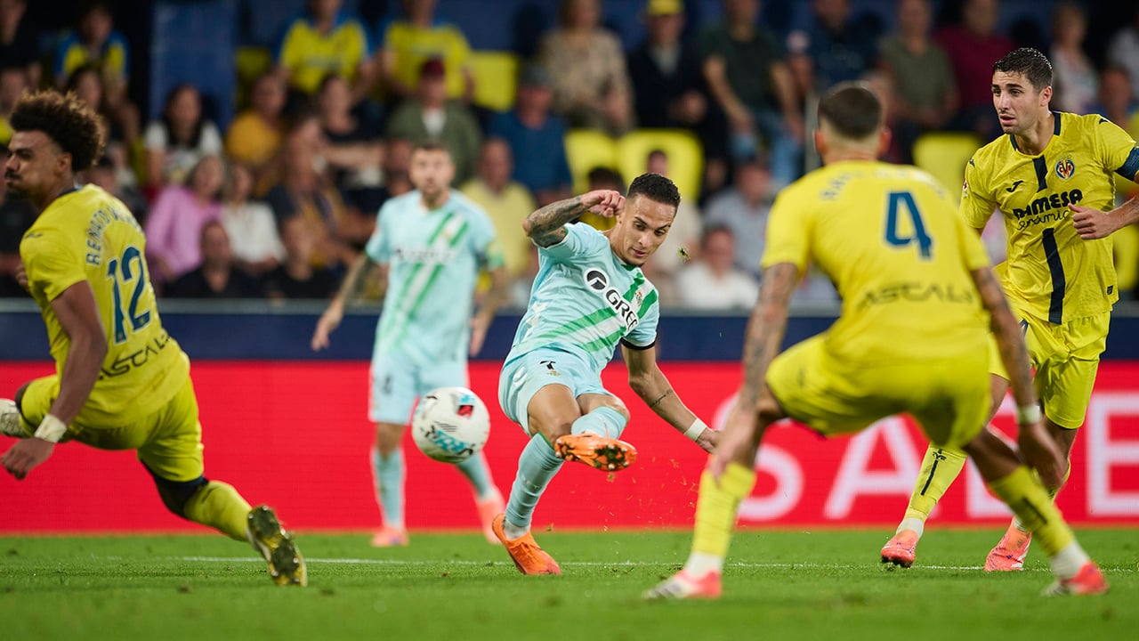 Ventaja consolidada para el Betis de Pellegrini en su visita al Villarreal