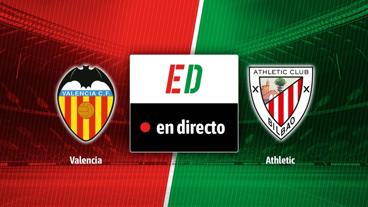 Valencia - Athletic Club, en directo el partido de LaLiga EA Sports en vivo online