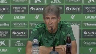 Pellegrini pone los pies en el suelo tras el gran arranque del Betis: "Me gustaría tener el mejor final de temporada"