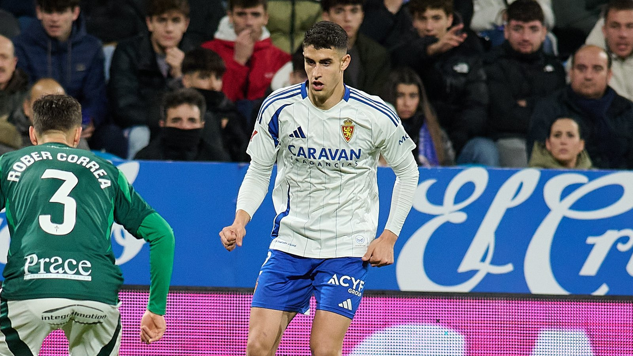 Marcos Luna renueva con el Real Zaragoza