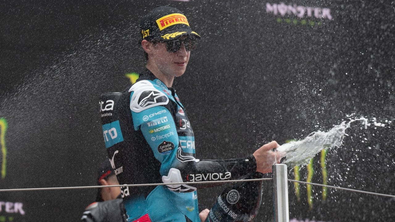 Manu González y Máximo Quiles ponen nombre al doblete español en Moto2 y Moto3