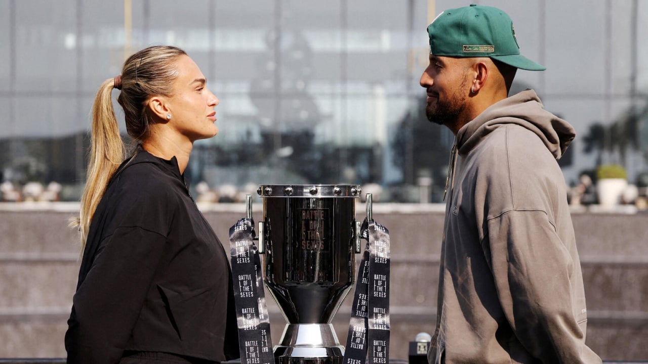 Sabalenka – Kyrgios: horario, canal y dónde ver en TV y online la Batalla de los Sexos