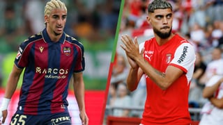 Dos extremos sobre la mesa del Sevilla con Rubén Vargas cerca de salir: Tay Abed y Gabri Martínez 