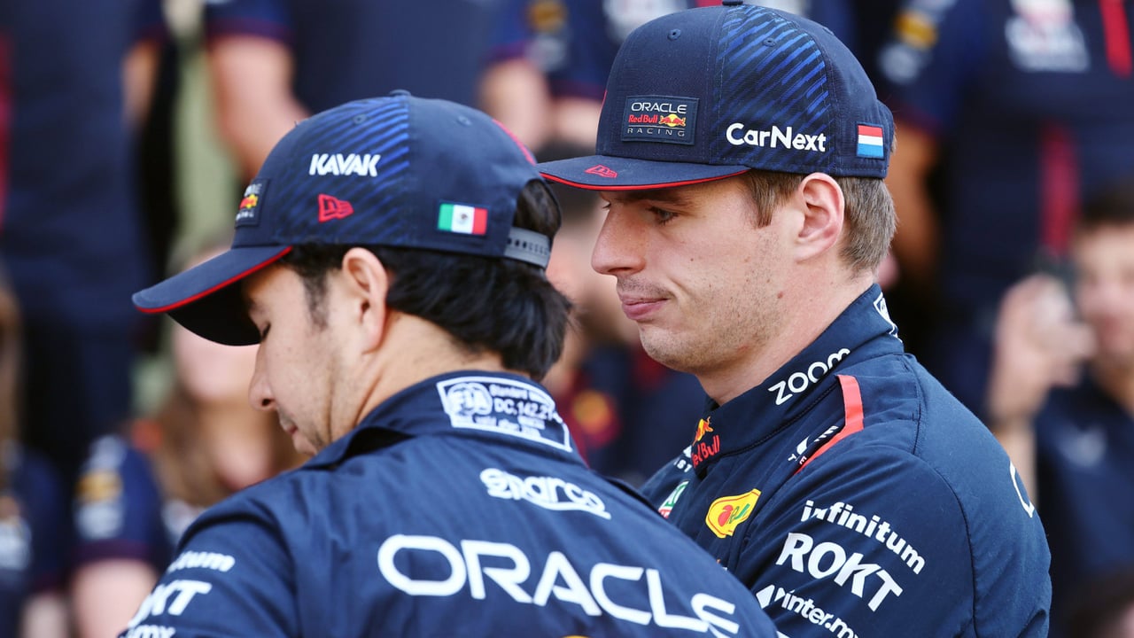 Checo Pérez lo niega, pero Verstappen le 'despide'