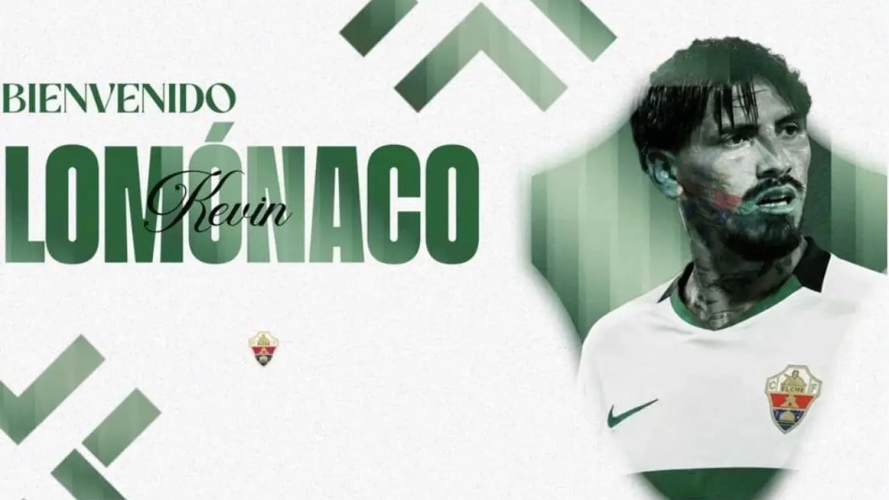 Elche ata a Kevin Lomónaco en una operación de cuatro millones