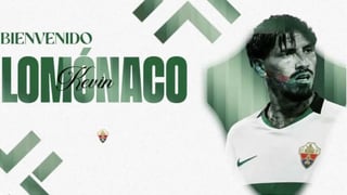 Elche ata a Kevin Lomónaco en una operación de cuatro millones