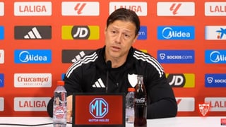 Almeyda, sobre las opciones del Sevilla en el Camp Nou y el estado de Lamine Yamal: "No sé por dónde más la puede meter..."