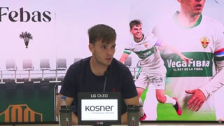 Aleix Febas se despide oficialmente del Elche y justifica su decisión: "Es momento de buscar otros retos"