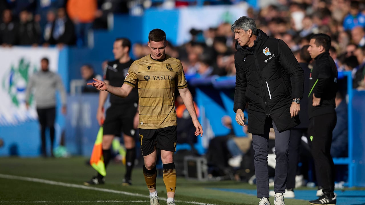 Sergio Gómez respeta la decisión de Imanol