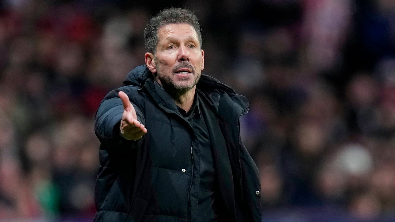 Simeone, técnico del Atlético de Madrid: "Si me pedís una palabra que sintetice el sentimiento que tengo por este club, no la encuentro"