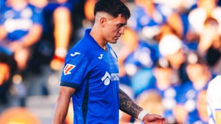 El Getafe tiembla con Satriano: regresa de Uruguay con la "rodilla inflamada"