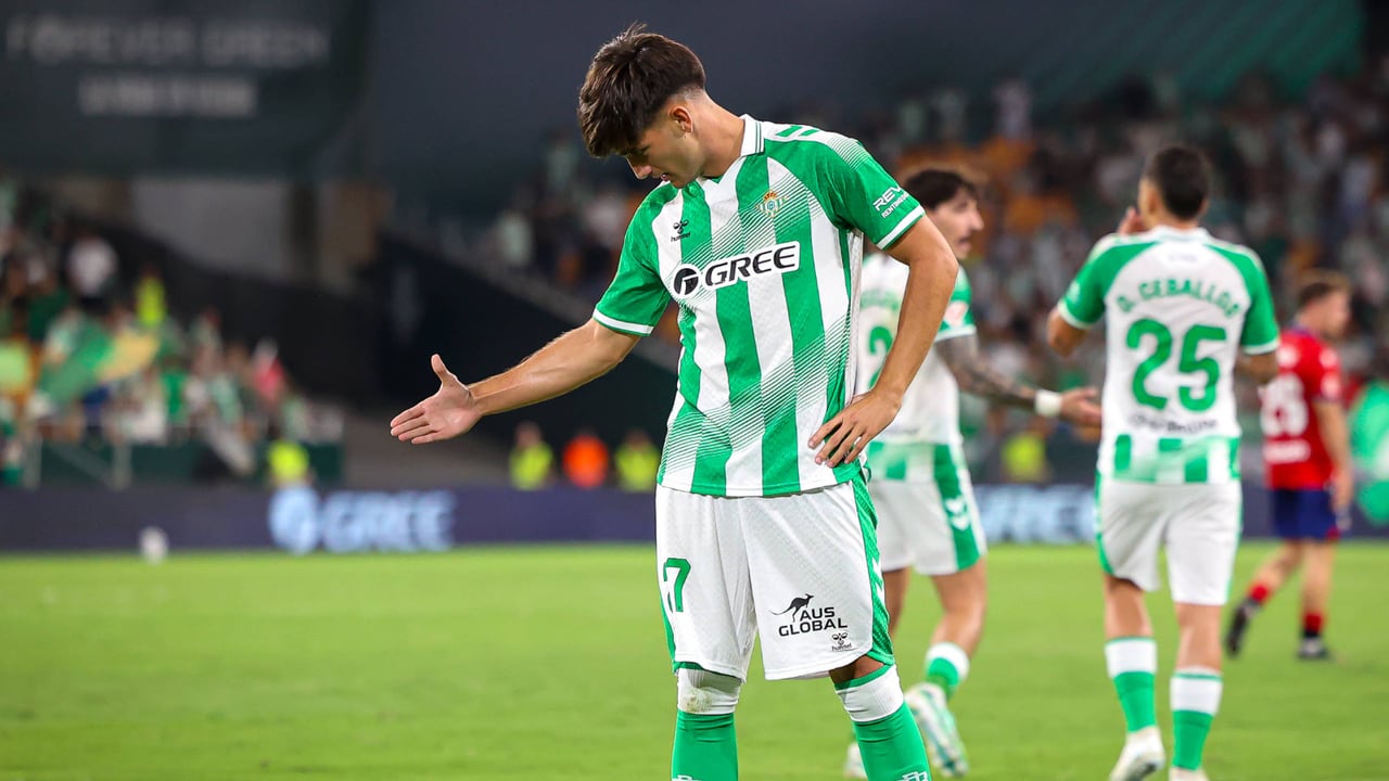 Morante, por la puerta grande; orgullo de madre, capitán y entrenador: "Tiene muchísimo futuro en el Betis"