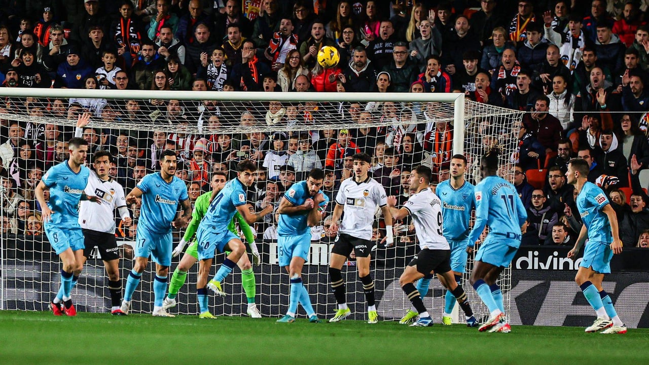 Valencia 1-0 Athletic: En Valencia se pone Duro no hablar de Europa