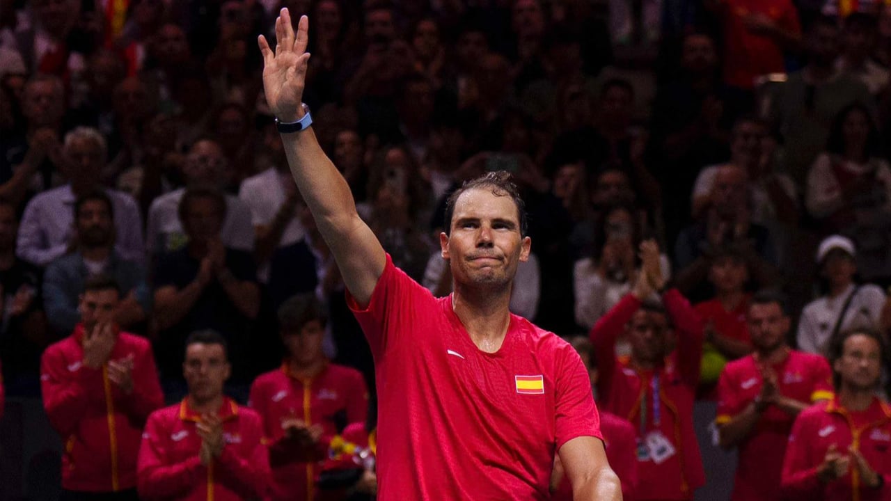 Rafa Nadal no se ve para más