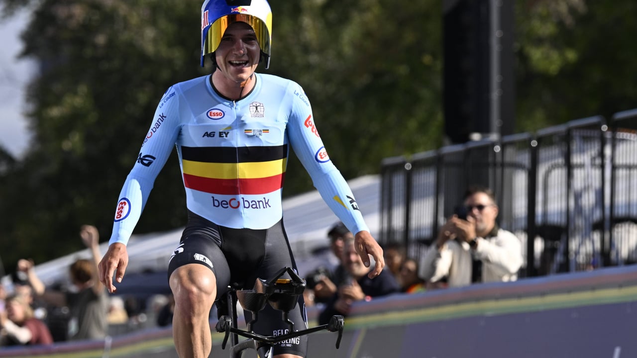 Así queda el Mundial contrarreloj: Evenepoel firma su cuarta corona