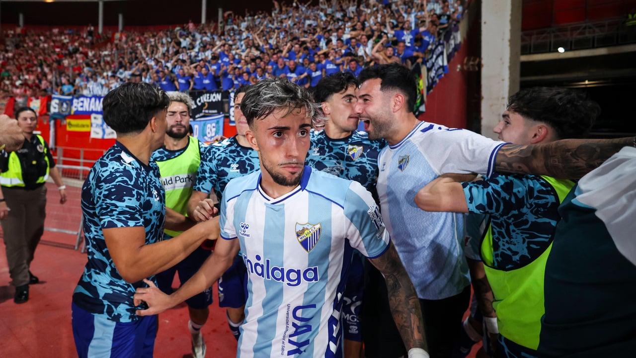 Almería 1 - 2 Málaga: ¡El Málaga vuelve a Primera ocho años después!