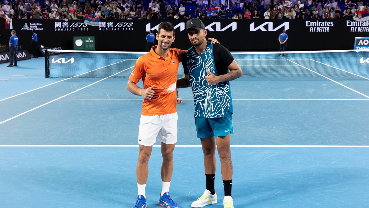 Kyrgios desvela una gran sorpresa de Djokovic