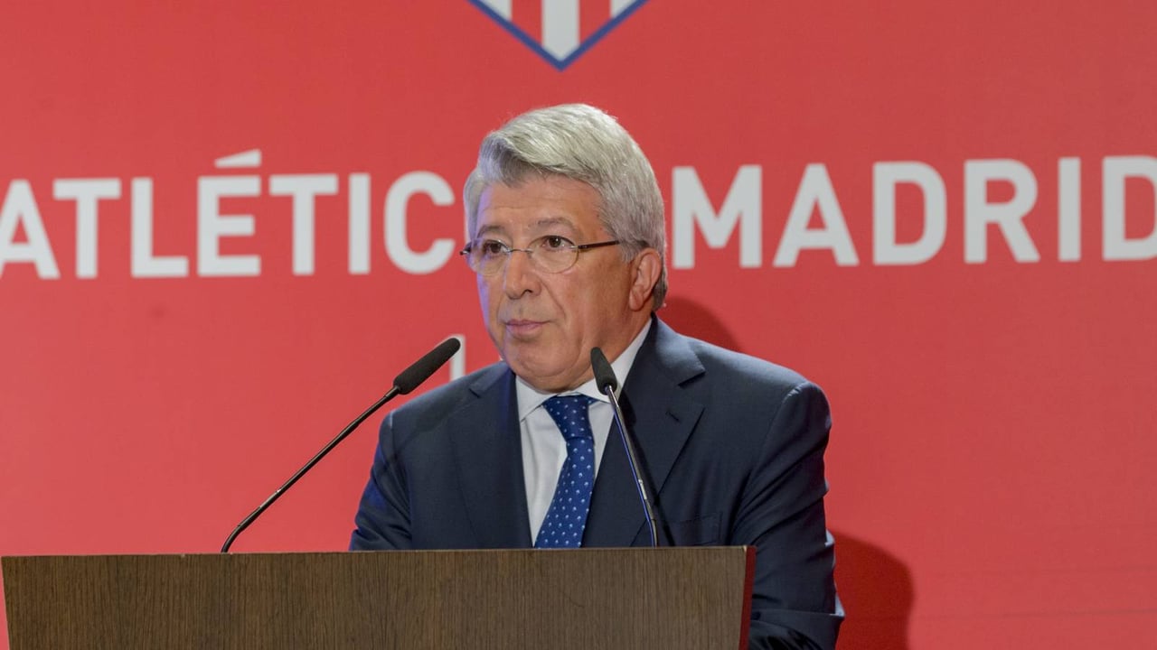 Enrique Cerezo le manda un recado a Simeone, Xavi y el Real Madrid