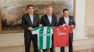 Del Nido Carrasco y Ángel Haro, unidos por el "mejor derbi del mundo"