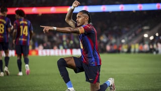 Raphinha tiene claro su futuro en el Barça: "Quiero terminar mi carrera aqui"