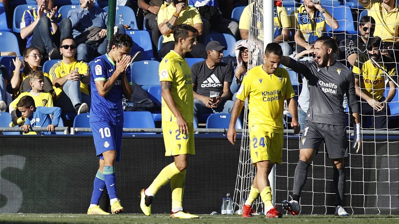 Cádiz - Getafe: Horario y dónde ver en TV y online