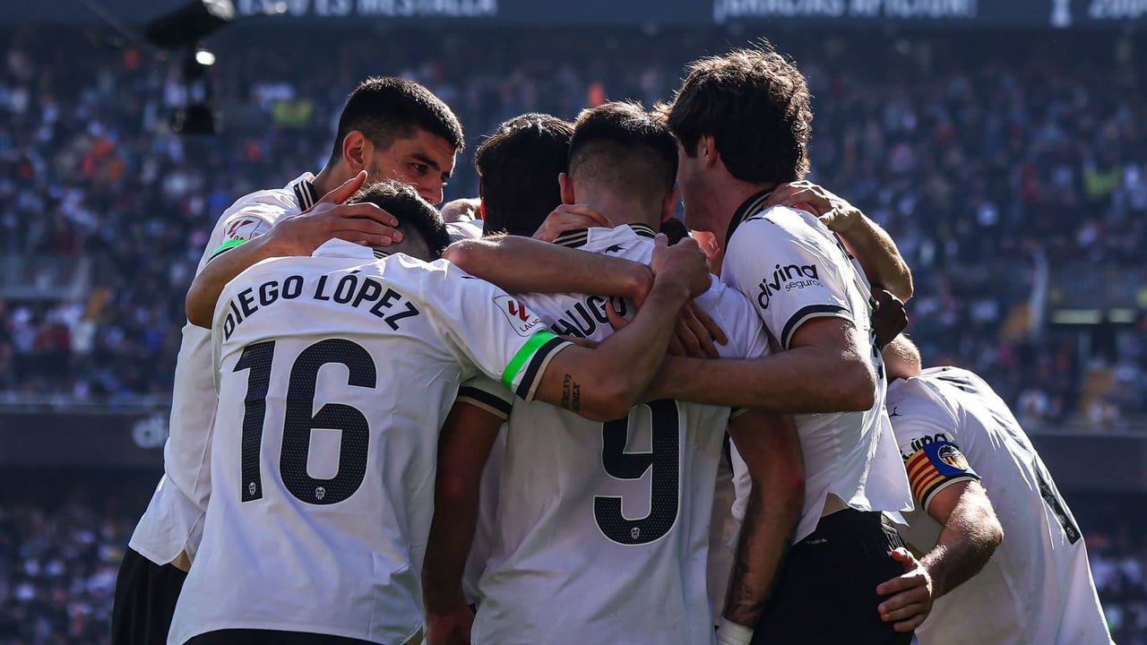 Valencia 2-1 Almería: Hugo Duro y Yaremchuk hunden al Almería