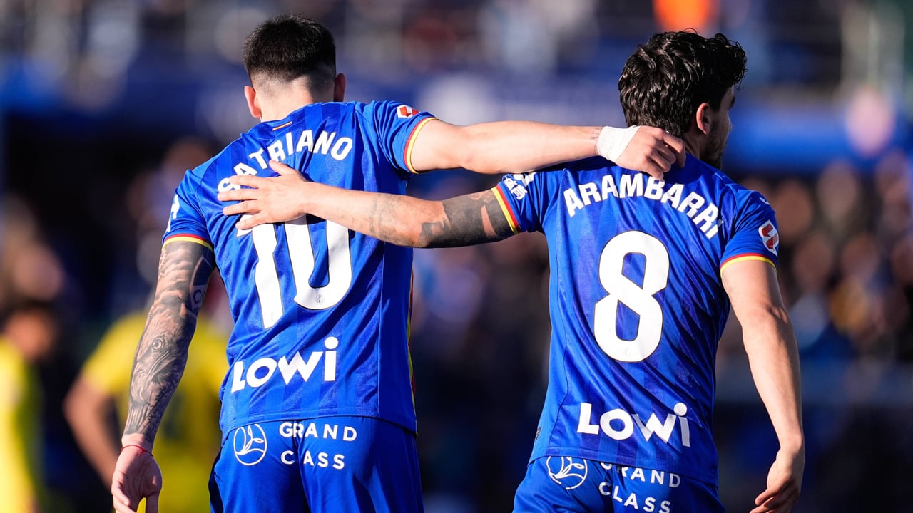 Getafe 2-1 Villarreal: El Coliseum más uruguayo ya asusta a los grandes