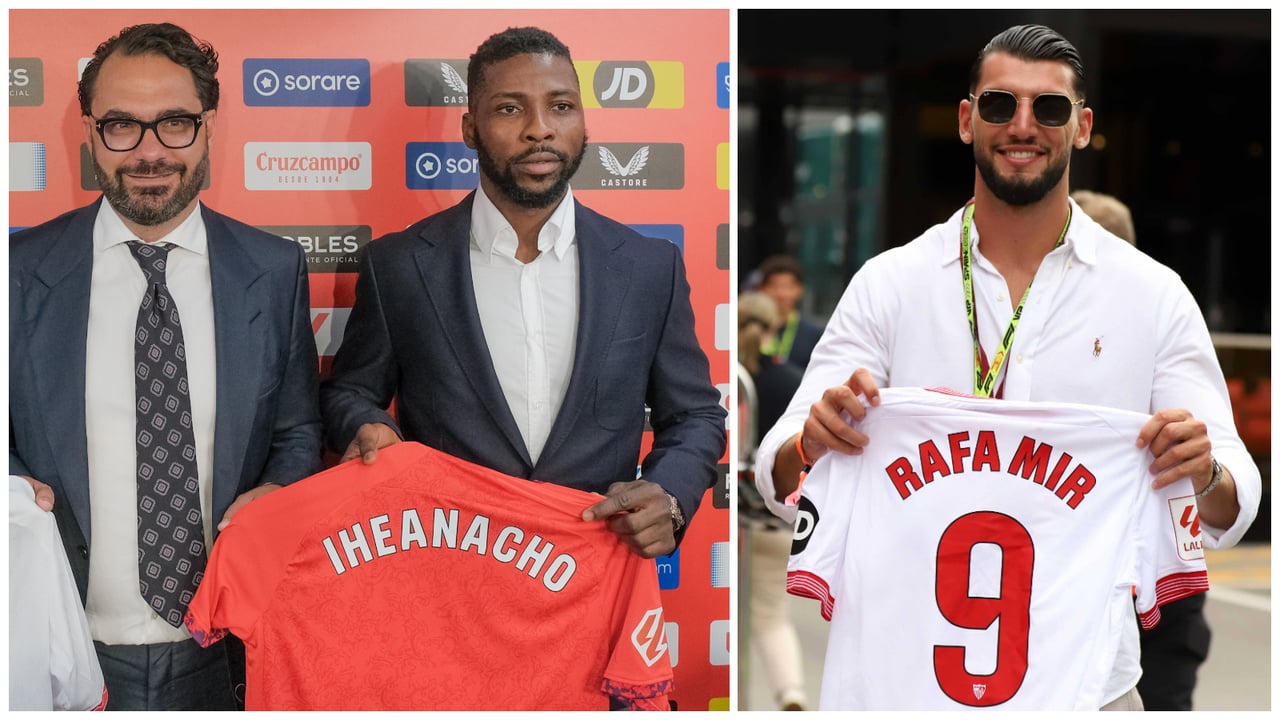 Un bumerán para el Sevilla: Iheanacho va, Rafa Mir vuelve