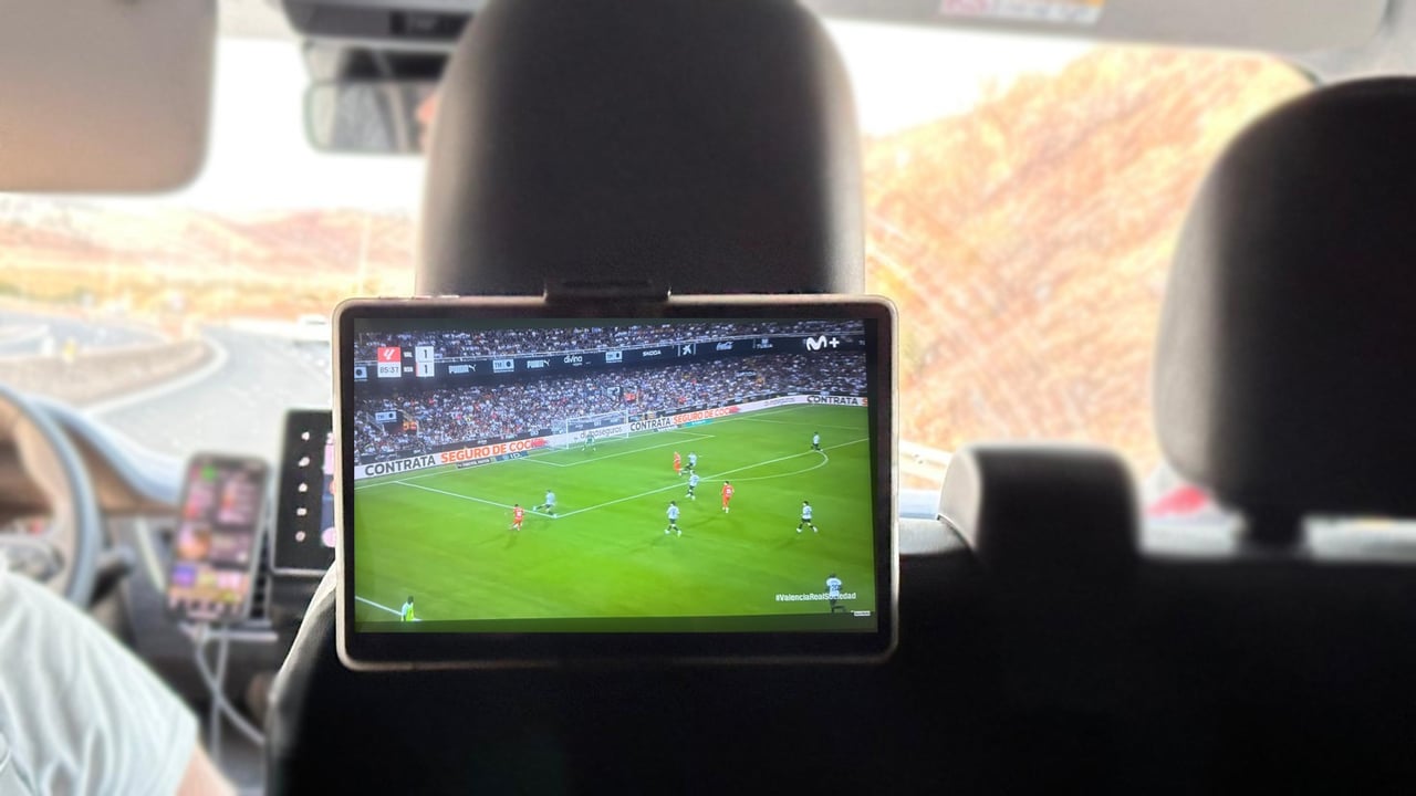 Para ver el fútbol en la playa, en el coche... o hasta en la cocina