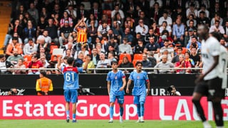 El 'baby' Atlético desata los pitos en Mestalla