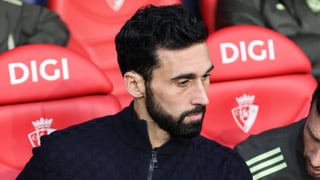 Arbeloa, tras su primera derrota en LaLiga: "﻿Podía haber falta en la acción previa al gol,﻿ dos fueras de juego muy justos en contra..."