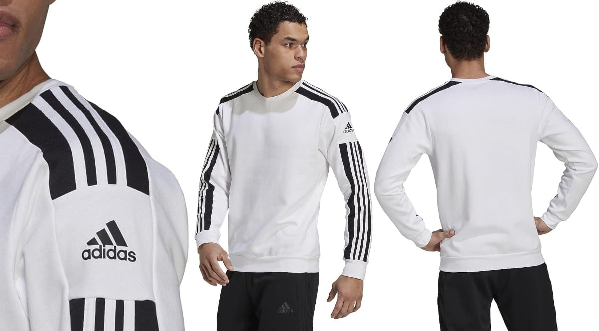 Esta sudadera Adidas está arrasando en Amazon con un descuento del 67% sobre su precio original