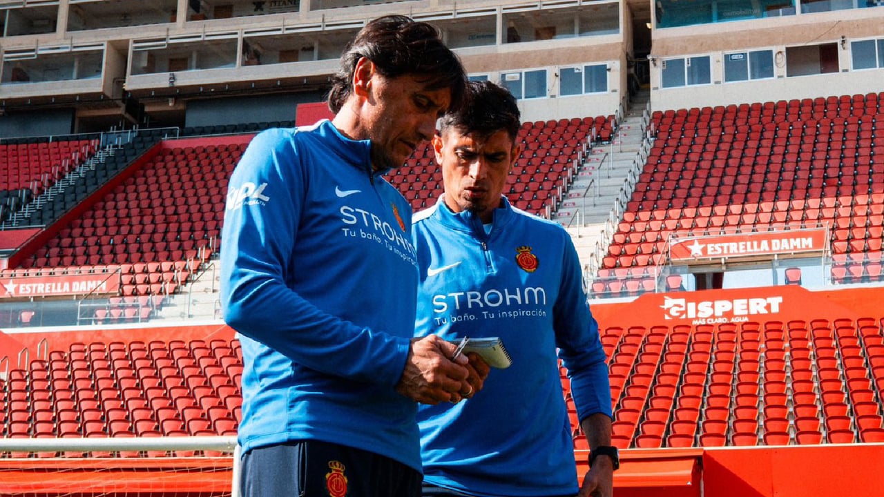 Gustavo Siviero, interino del Mallorca, a por el reto en Son Moix: "Queremos competir a la altura del compromiso y sorprender a la Real Sociedad"