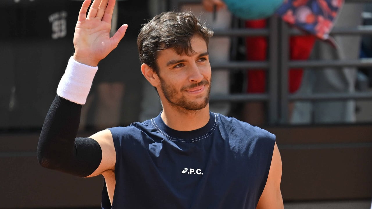 La nueva estrella del tenis italiano tiene su gran oportunidad en Roma