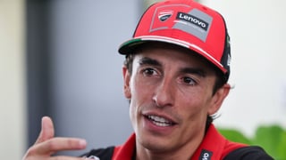 Marc Márquez justifica el adiós de Jorge Martín: "Si la rotura del radio es completa, ya ha hecho demasiado. Aunque seguro que están trabajando para volver a intentarlo mañana"