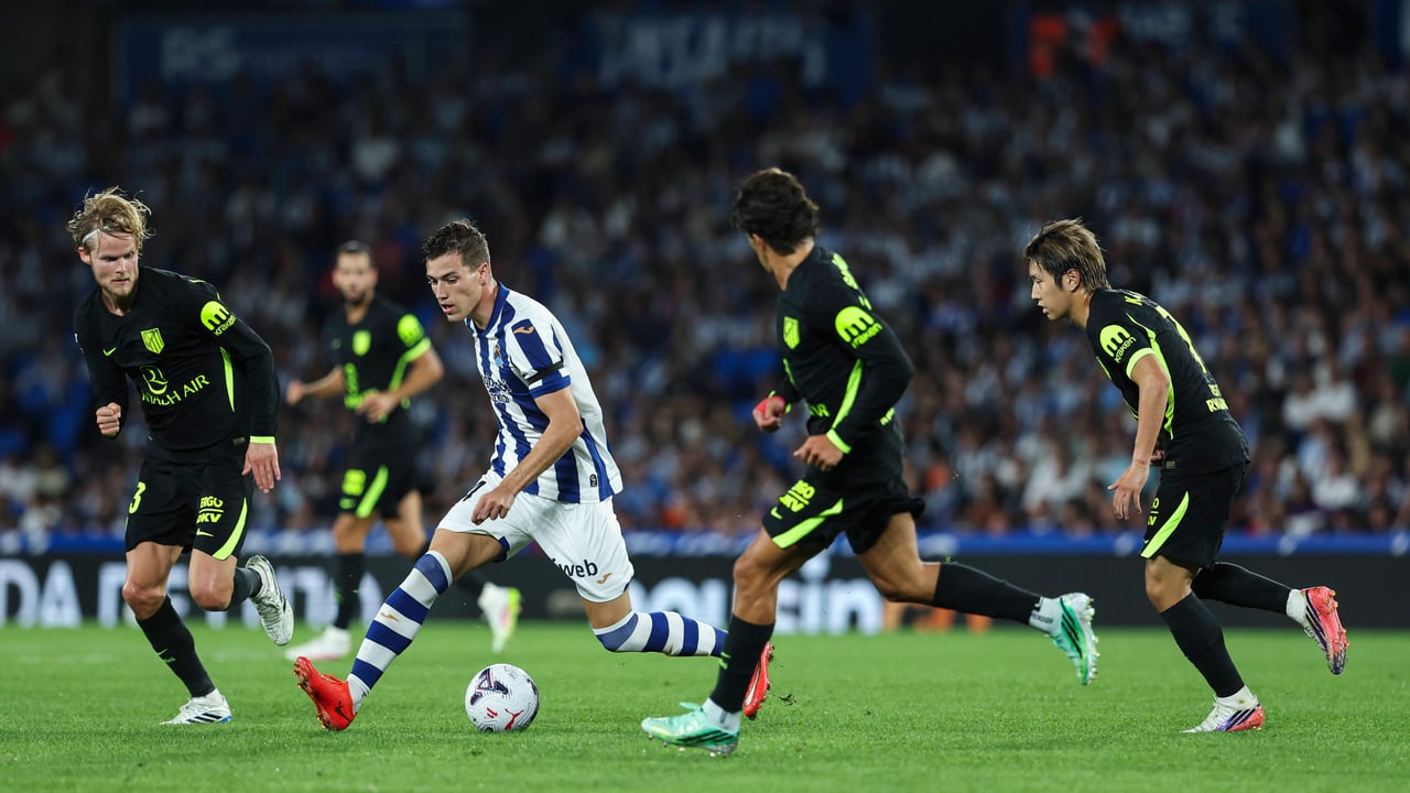 Real Sociedad 0-3 Atlético de Madrid: El Atlético despierta a tiempo en Anoeta y se lleva por delante a la Real