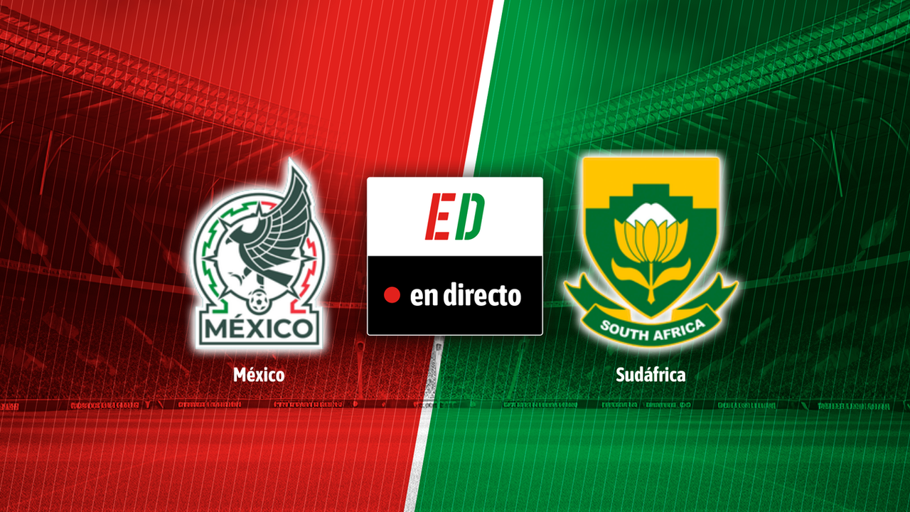 México - Sudáfrica en directo: resultado del partido inaugural del Mundial 2026