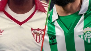 Las camisetas vintage que podrían lucir Sevilla y Betis en la jornada ochentera