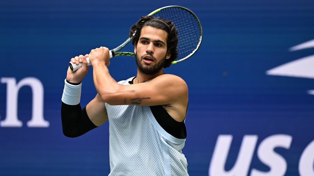 Carlos Alcaraz comete un fallo grave en el US Open que le puede costar muy caro: "Dios, no lo había visto"
