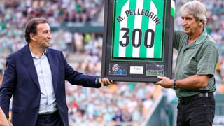 Pellegrini le pone nota a la temporada del Betis y alude a una posible venta de Abde: "Ya se verá"