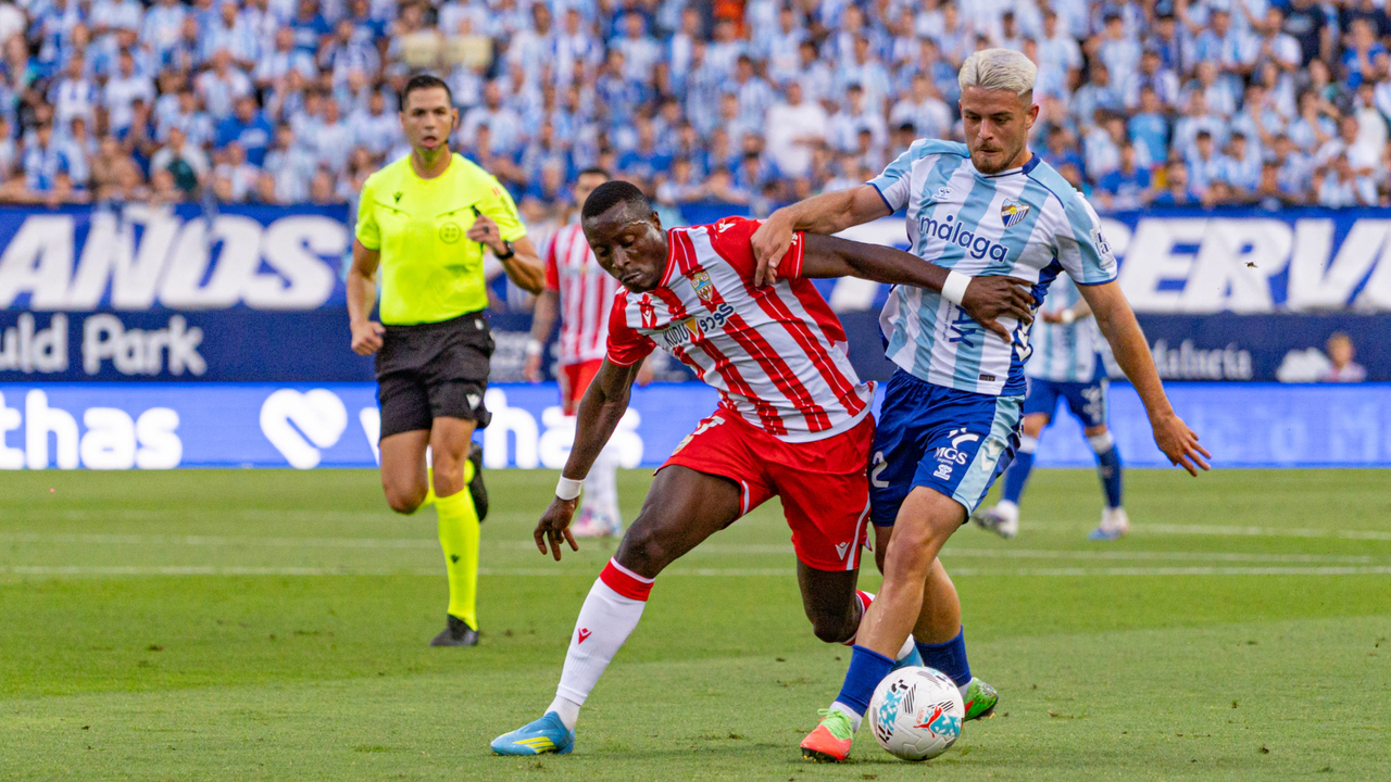 Málaga 0-0 Almería: La vuelta decidirá el play off de ascenso a Primera