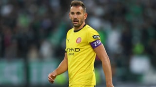 Stuani le manda un mensaje a Míchel y a sus compañeros tras fallar el penalti en Sevilla