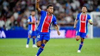 PSG 2-1 Aston Villa: Kvaratshkelia y Doué deciden la Supercopa de Europa 