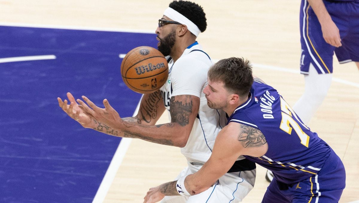Luka Doncic frustra el regreso de Anthony Davis a Los Ángeles y Santi Aldama sigue sumando dobles dígitos